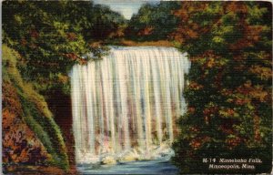 Minnehaha Falls Minneapolis MN Postcard PC124