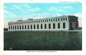 SOFT PICTURE CARDS UNION DEPOT TRAIN STATION & POWER HOUSE ON RIVER VINTAGE
