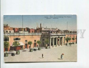 472798 Malta Valletta Palace Square Vintage postcard