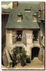 Old Postcard Lourdes House of Bernadette Soubirous