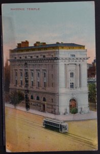 Washington, DC - Masonic Temple - 1910