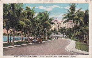 Hotel Pennsylvania Henry J Dynes Manager West Palm Beach Florida