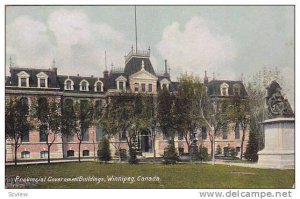 Exterior, Provincial Government Building, Winnipeg, Canada,   00-10s