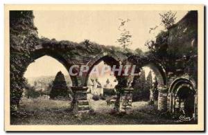 Tancarville - Ruins of the Chapel - Old Postcard