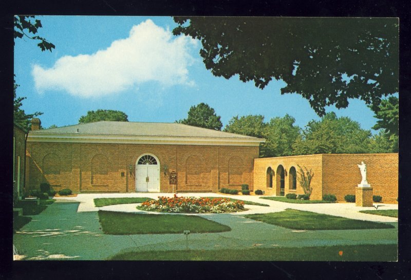 Vincennes, Indiana/IN Postcard, The Old Cathedral Library