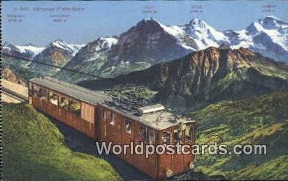 Munch Schynige Platte Bahn Swizerland Unused 