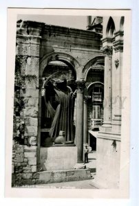 497064 Yugoslavia Croatia Split Monument of Grter Ninsher Vintage photo postcard