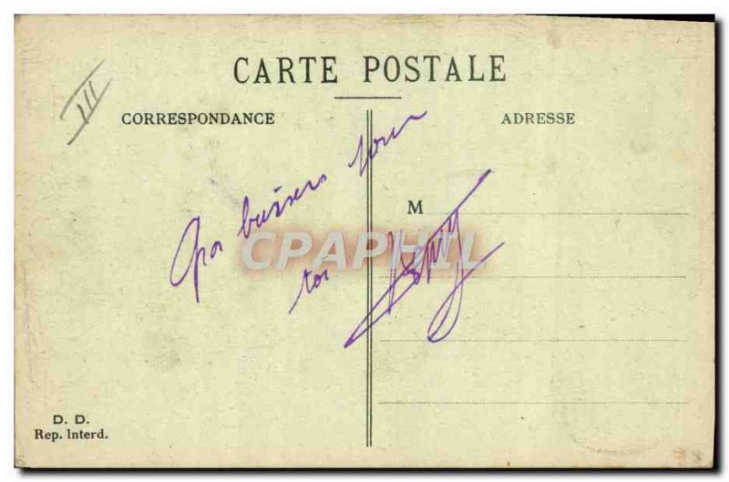 Postcard Old Army Juice