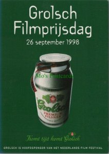 Food & Drink Postcard - Alcohol - Drinks - Grolsch Filmprijsdag 1998 -  RR13925