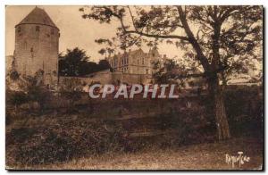 Postcard Old Thouars upper school girls and turn the Prince of Wales