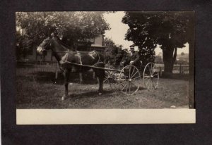 PA Chas Charles Rodebaugh Canton Pennsylvania 1909 Real Photo RPPC Postcard