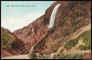 Waterfallks in Ogden Canyon, Utah