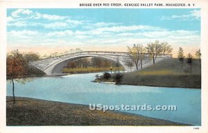 Bridge Over Red Creek, Genesee Valley Park - Rochester, New York