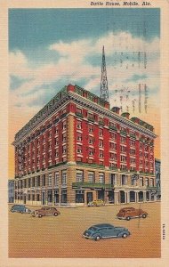 Postcard Battle House Mobile AL 1940