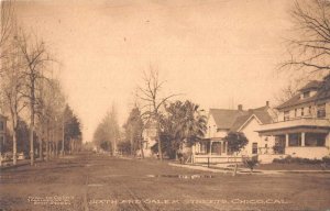 Chico California Sixth and Salem Streets Vintage Postcard AA53989