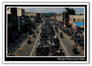 Sturgis Motorcycle Rally Black Hills South Dakota Continental View Postcard