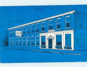 Pre-1980 POSTCARD AD - COLONIAL DRY-CLEANING Pawtucket Rhode Island RI H5958