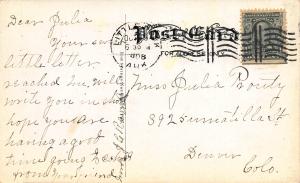 Entrance, U.S. Government Reservation, Hot Springs, Ark., Early Postcard, Used