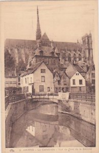 France Amiens La Cathedrale Vue du Pont de la Somme