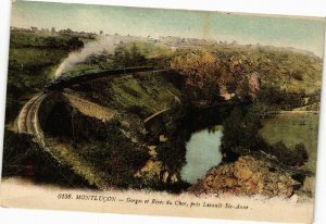CPA MONTLUCON - Gorges et Rives du Cher prés Lavault-Ste-Anne (225205)