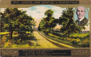 Eugene Field Lover's Lane St Jo Card No 10