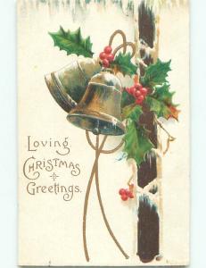 Divided-Back CHRISTMAS SCENE Great Postcard W9673