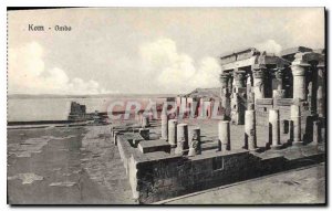 Old Postcard Egypt Egypt Kom Ombo