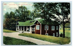 1911 Anniston Alabama Country Club Postcard