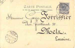 L111 France 1900-01 Militaria uniform French Army early nine postcard