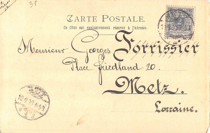 L111 France 1900-01 Militaria uniform French Army early nine postcard