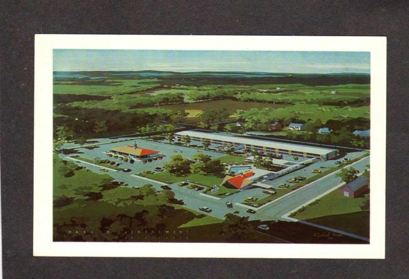 PA HOJO Howard Johnson's Motor Lodge Motel Gettysburg Pennsylvania Postcard