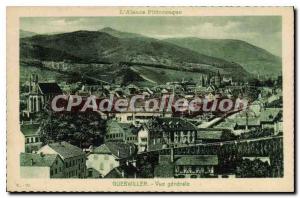 Postcard Old Picturesque Alsace Guebwiller General view