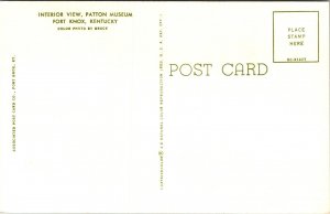 German WW2 exhibit Patton Museum Fort Knox Kentucky Postcard