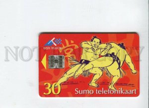 3028101 WRESTLING SUMO ESTONIAN Phone Card