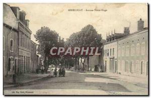 Mirecourt Old Postcard Avenue Victor Hugo