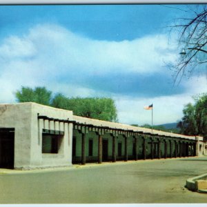 c1960s Santa Fe, NM Palace of the Governor's Mansion Built 1610 Spanish PC A241