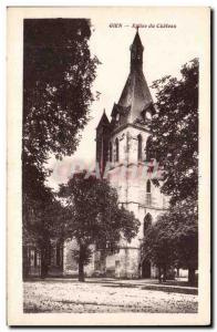 Gien - Church of the Castle - Old Postcard