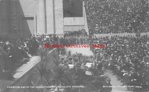 President Theodore Teddy Roosevelt, RPPC, Berkeley California Greek Theatre