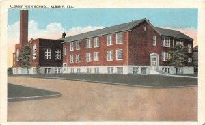 G74/ Albany Alabama Postcard c1910 Albany High School Building