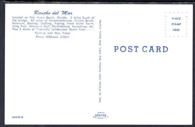 Rancho del Mar Motel,Fort Myers Beach,FL