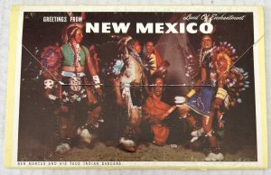 Greetings from New Mexico Land of Enchantment Postcard Souvenir Folder