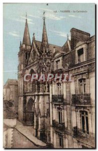 Old Postcard Vannes Cathadrale