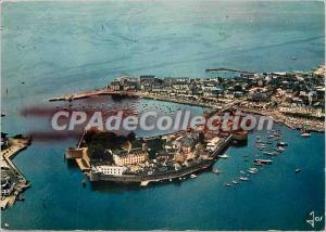 Postcard Modern Concarneau in Brittany colors Overview of the City close