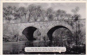 The Old Stone Bridge At Bull Run Virginia Dexter Press