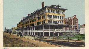 ATLANTIC CITY HADDON HALL c1910 Postcard