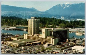 Vtg Vancouver Canada BC British Columbia Bayshore Inn Hotel 1960s View Postcard