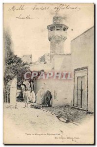 Tunisia Tunis Postcard Old Mosque of Sidi Ben Ziad