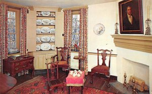 1788 Parlor of Thompson-Neely House Bucks County, Pennsylvania PA Postcard