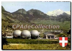 Modern Postcard Around Modane Savoie Avrieux the wind tunnel and the Fort Mar...