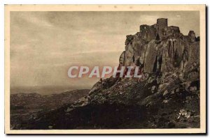 Old Postcard Landscapes and stones Provence Ruins of Chateau des Baux